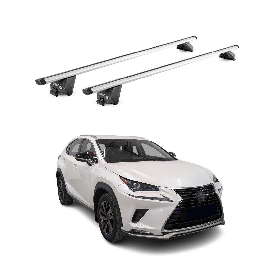 Krovni nosači LEXUS NX (Z1) 2015-2021 | aluminij | Molydon