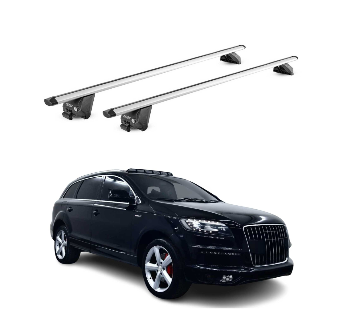 Krovni nosači AUDI Q7 (4L) 2006-2015 | aluminij | Molydon