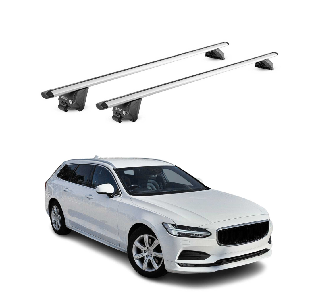 Krovni nosači VOLVO V90 2016- | aluminij | Molydon