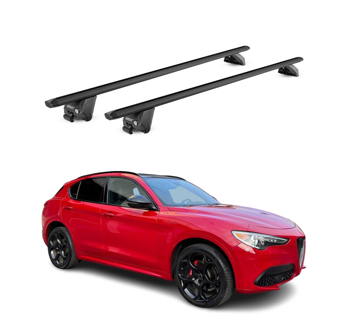 Krovni nosači ALFA ROMEO STELVIO 2017- | aluminij | Molydon