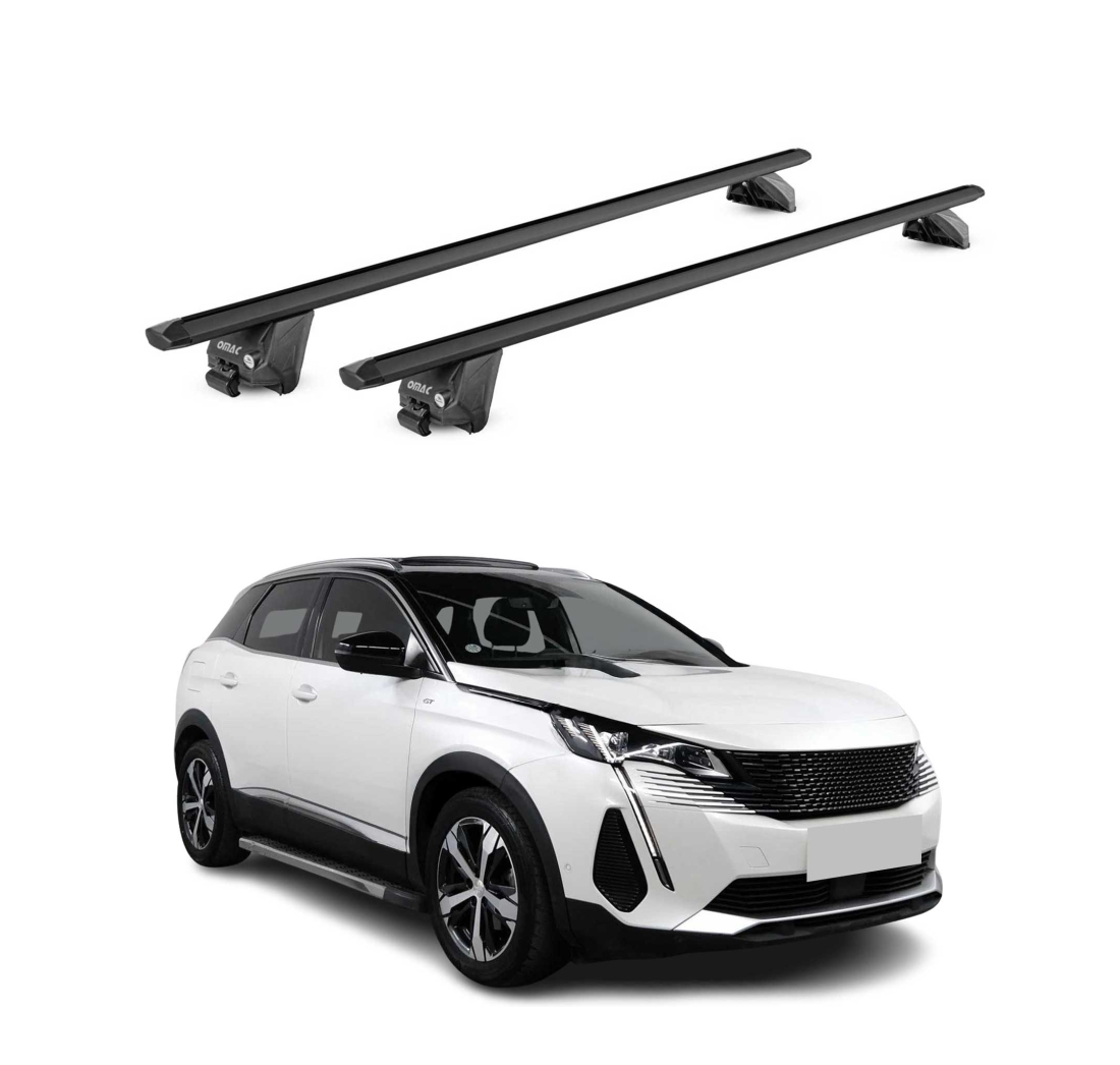 Krovni nosači PEUGEOT 3008 2016-2024 | aluminij | Molydon