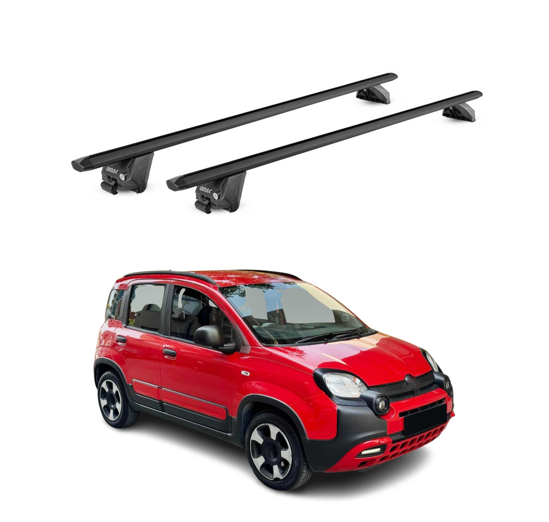 Krovni nosači FIAT PANDA III CROSS 2014-2024 | aluminij | Molydon