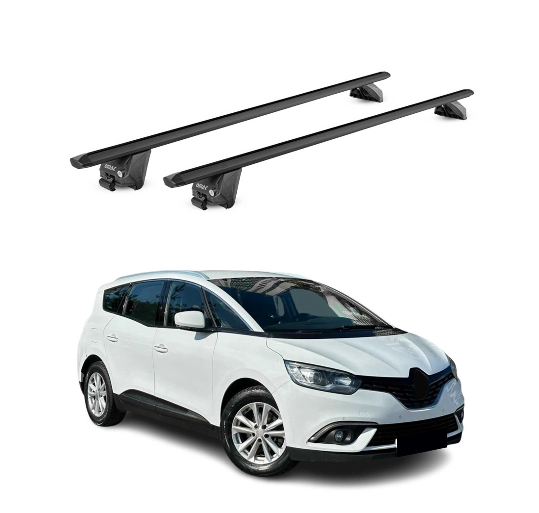 Krovni nosači RENAULT GRAND SCENIC 2017-2024 | aluminij | Molydon