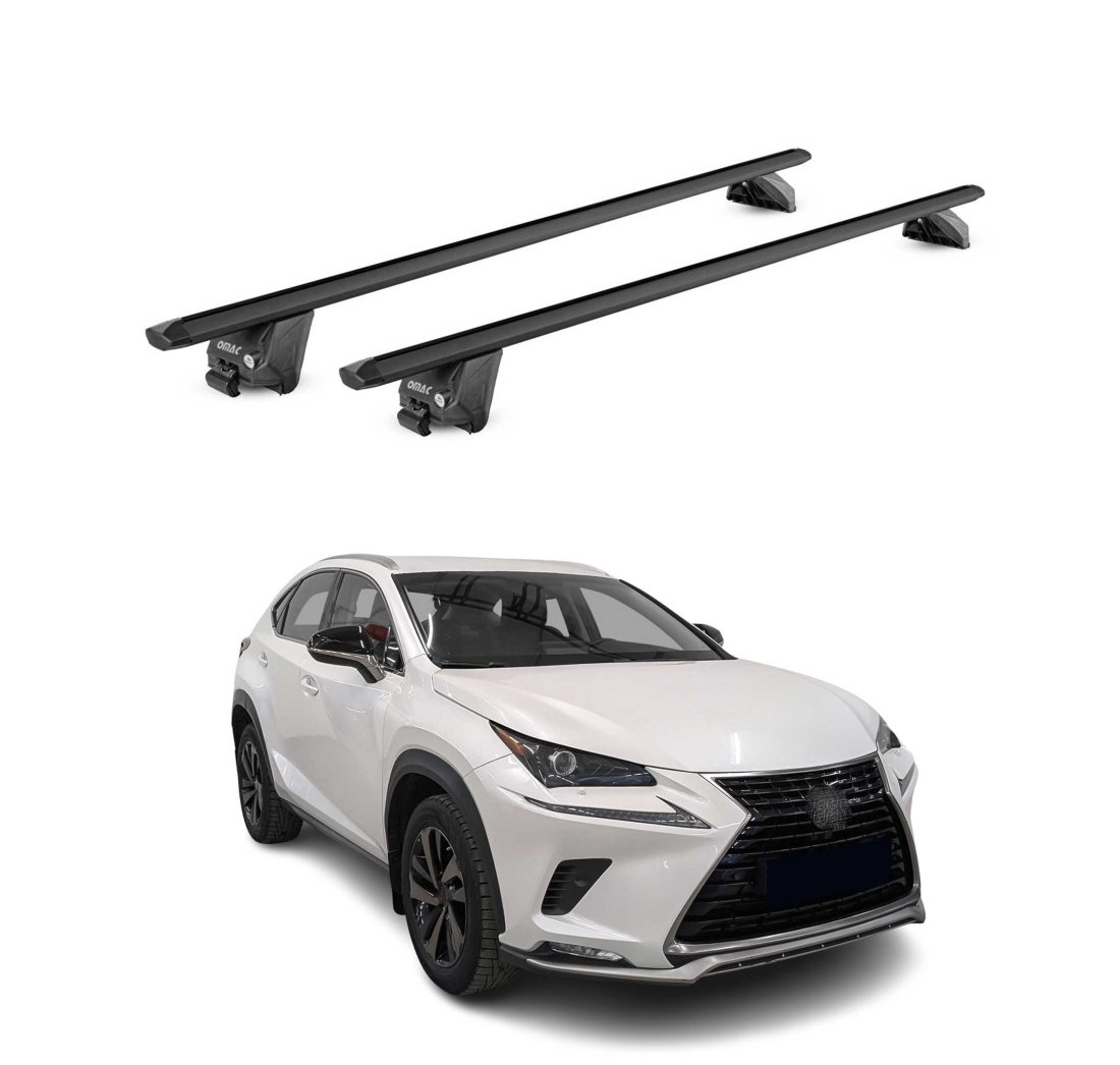 Krovni nosači LEXUS NX (Z1) 2015-2021 | aluminij | Molydon