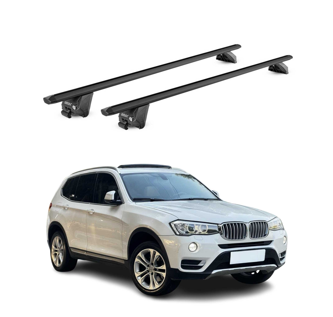 Krovni nosači BMW X3 (F25) 2011-2017 | aluminij | Molydon