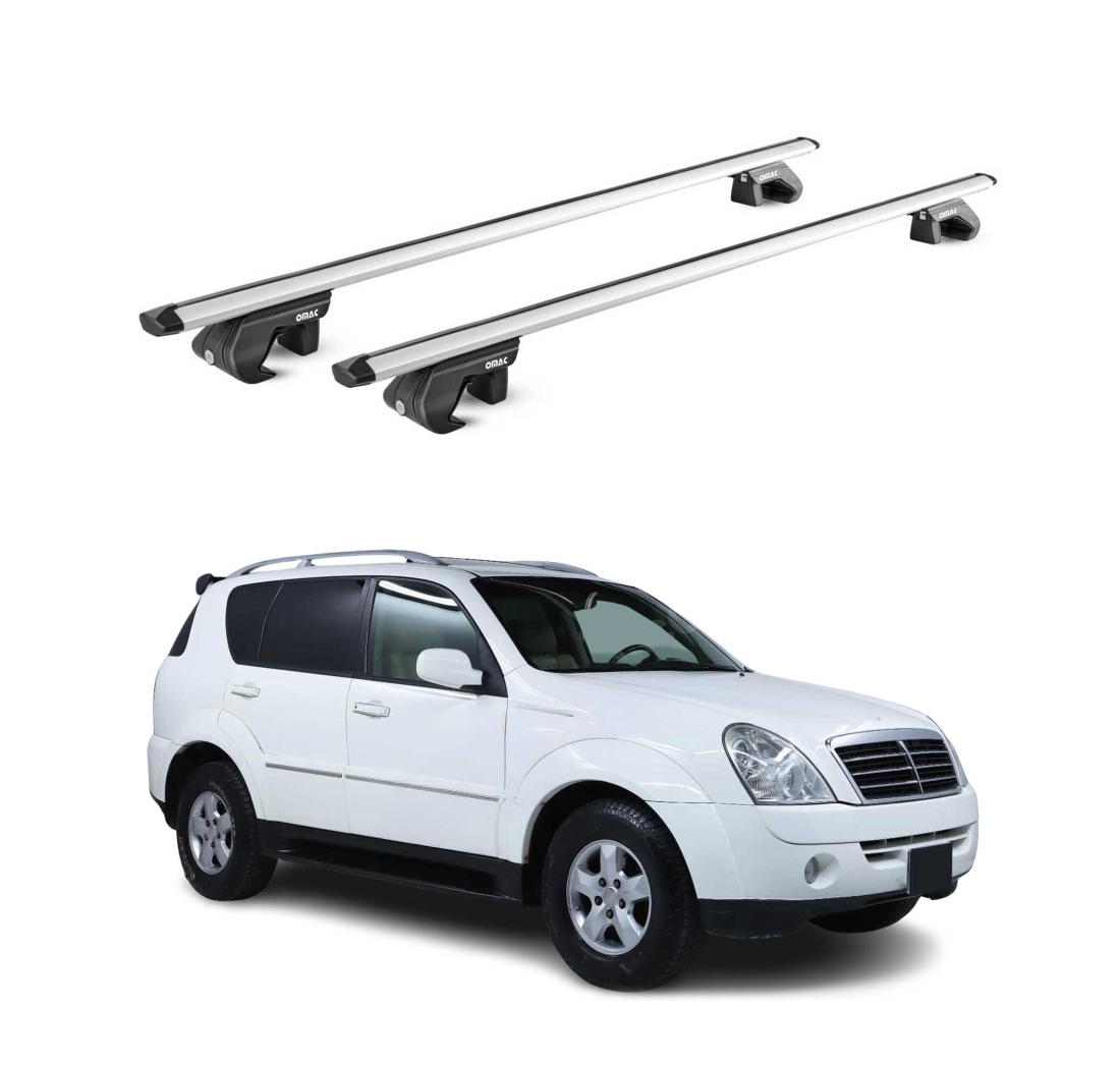 Krovni nosači SSANGYONG REXTON II 2007-2013 | aluminij | Molydon