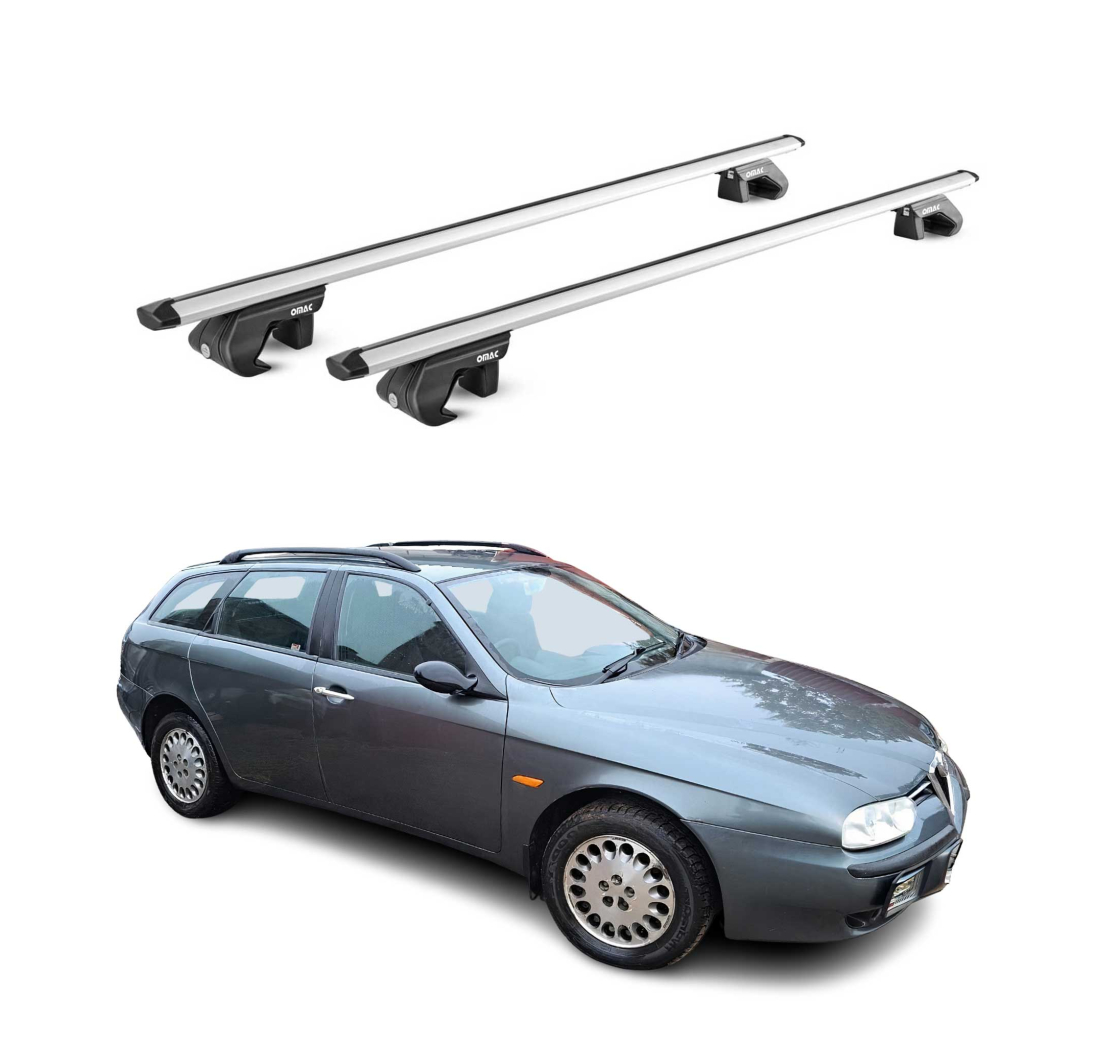 Krovni nosači ALFA ROMEO 156 CROSSWAGON 2004-2007 | aluminij | Molydon