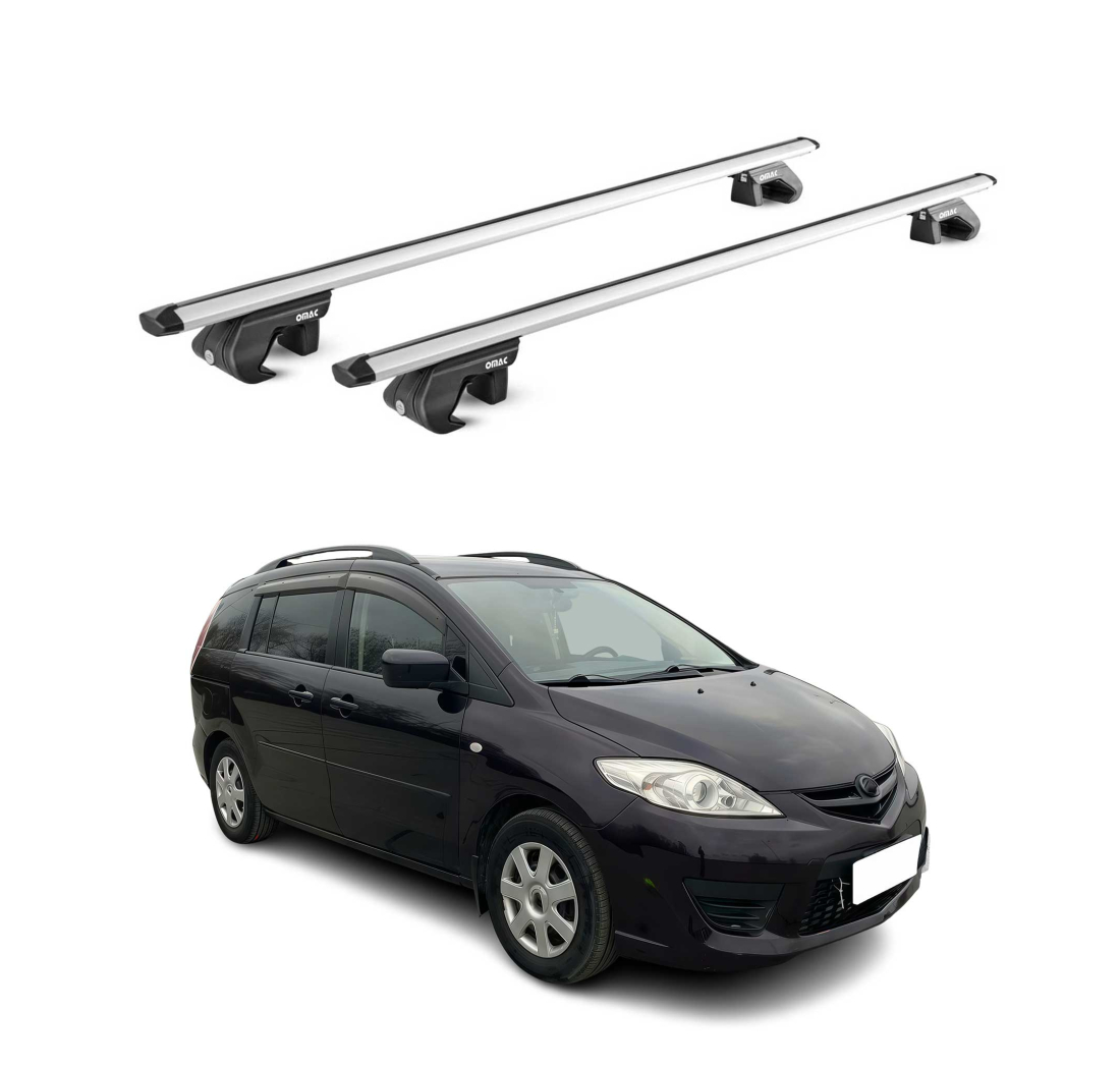 Krovni nosači MAZDA 5 (CR-CW) 2005-2015 | aluminij | Molydon