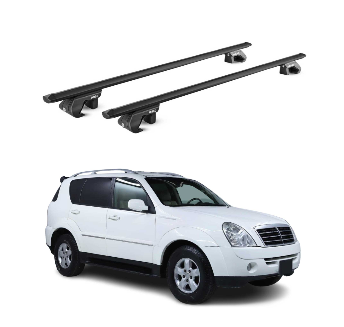 Krovni nosači SSANGYONG REXTON II 2007-2013 | aluminij | Molydon