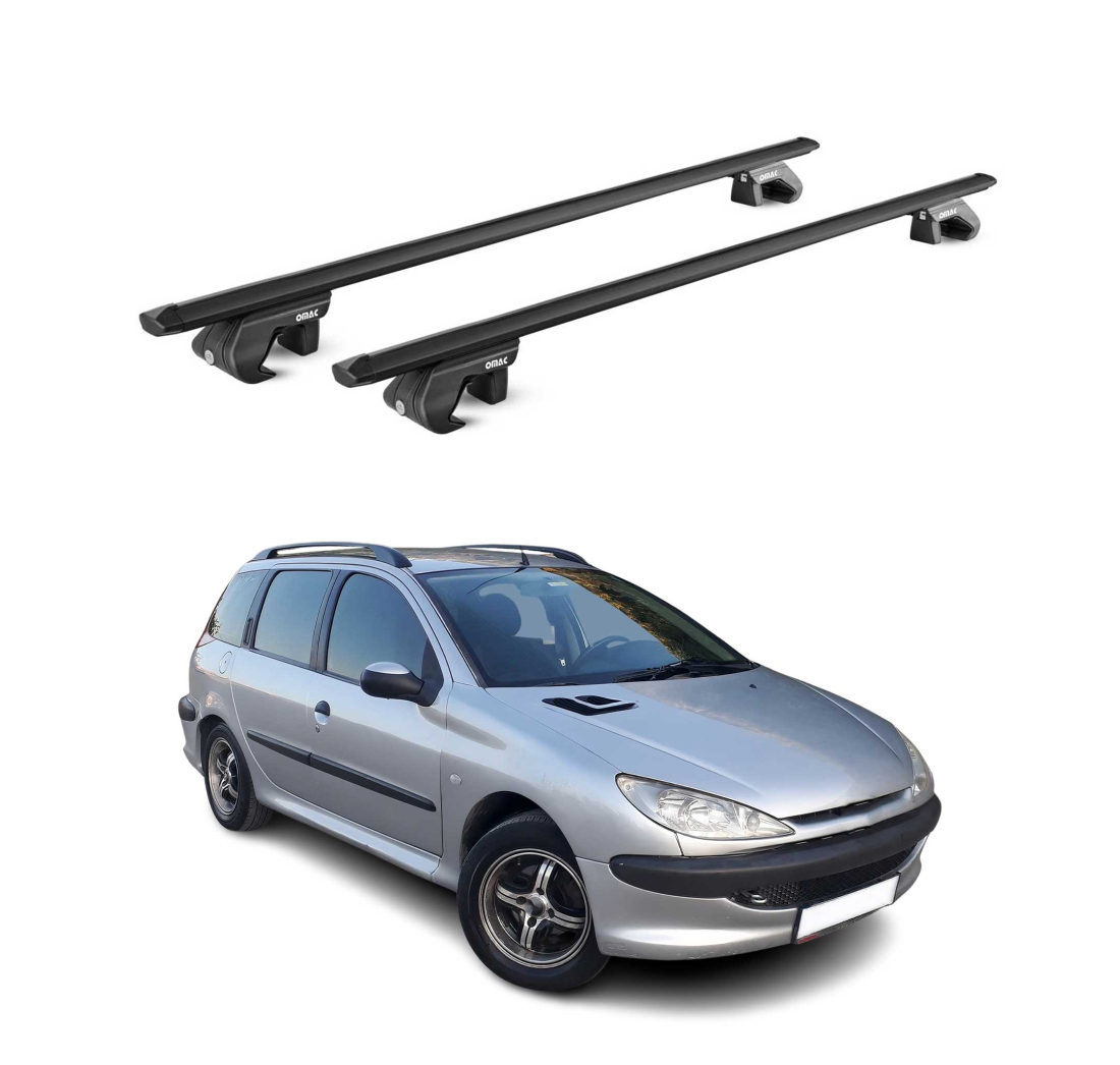 Krovni nosači PEUGEOT 206 SW 2002-2013 | aluminij | Molydon