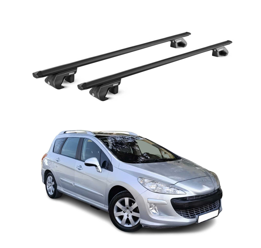 Krovni nosači PEUGEOT 308 SW 2008-2014 | aluminij | Molydon