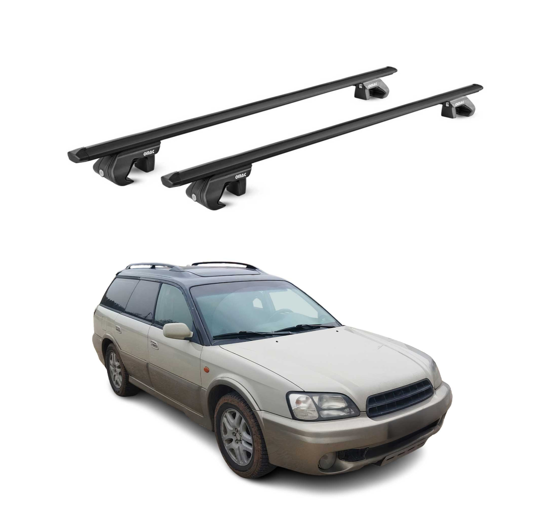Krovni nosači SUBARU OUTBACK (BE) 1998-2003 | aluminij | Molydon