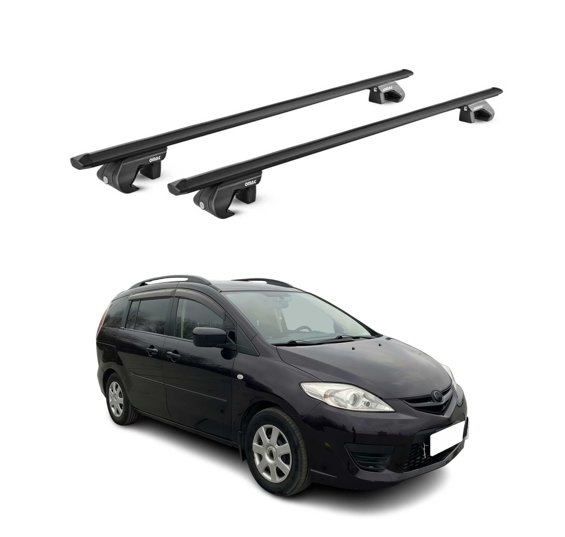 Krovni nosači MAZDA 5 (CR-CW) 2005-2015 | aluminij | Molydon