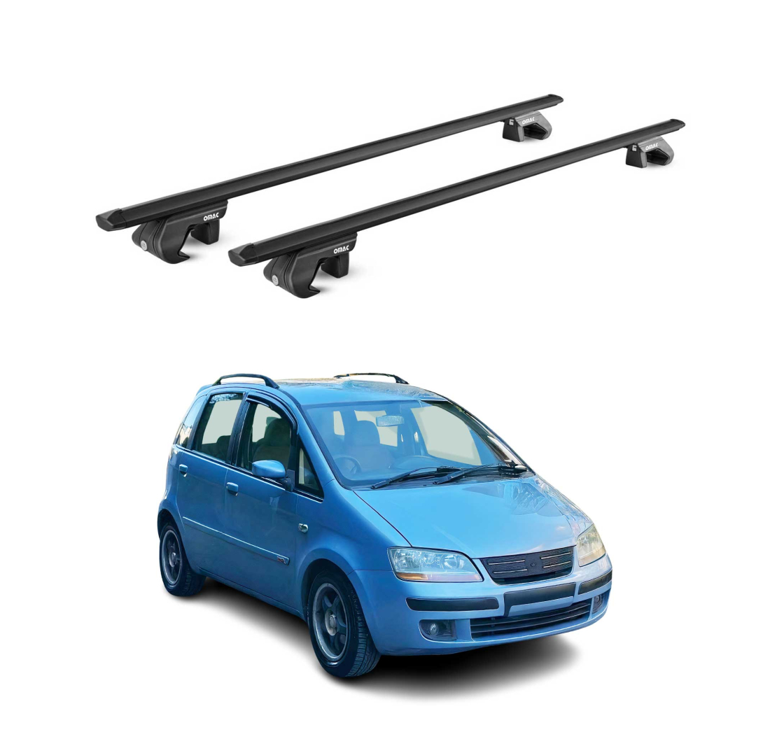 Krovni nosači FIAT IDEA 2004-2012 | aluminij | Molydon