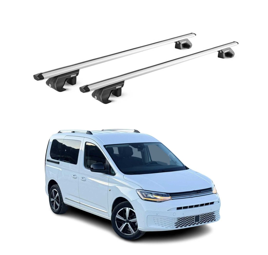 Krovni nosači VOLKSWAGEN CADDY 2021-2024 | aluminij | Molydon