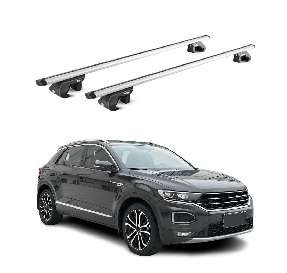 Krovni nosači VOLKSWAGEN T-ROC (A11) 2017-2024 | aluminij | Molydon