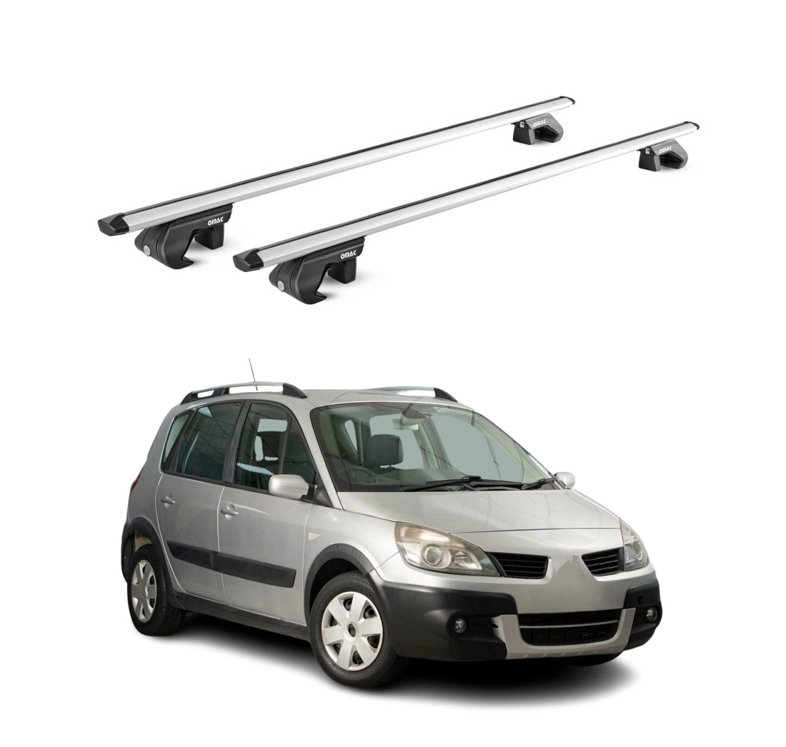 Krovni nosači RENAULT SCENIC II CONQUEST 2007-2009 | aluminij | Molydon