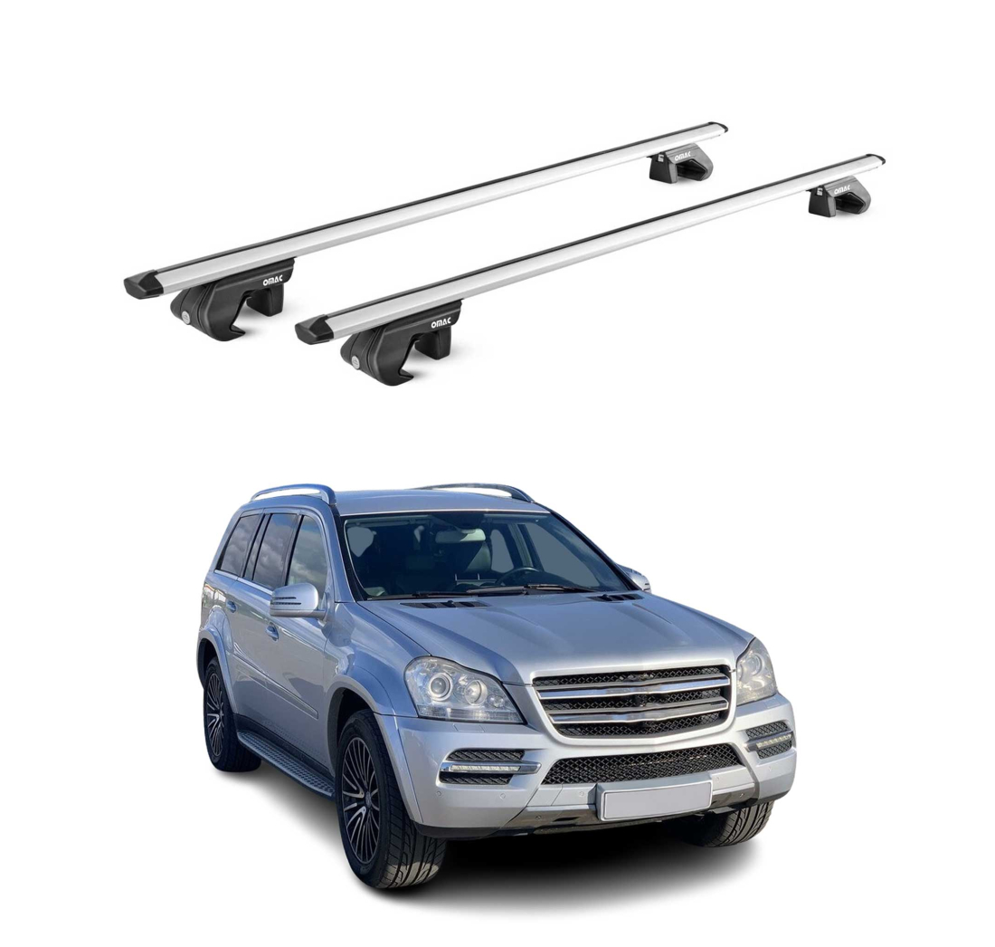 Krovni nosači MERCEDES GL (X164) 2006-2015 | aluminij | Molydon
