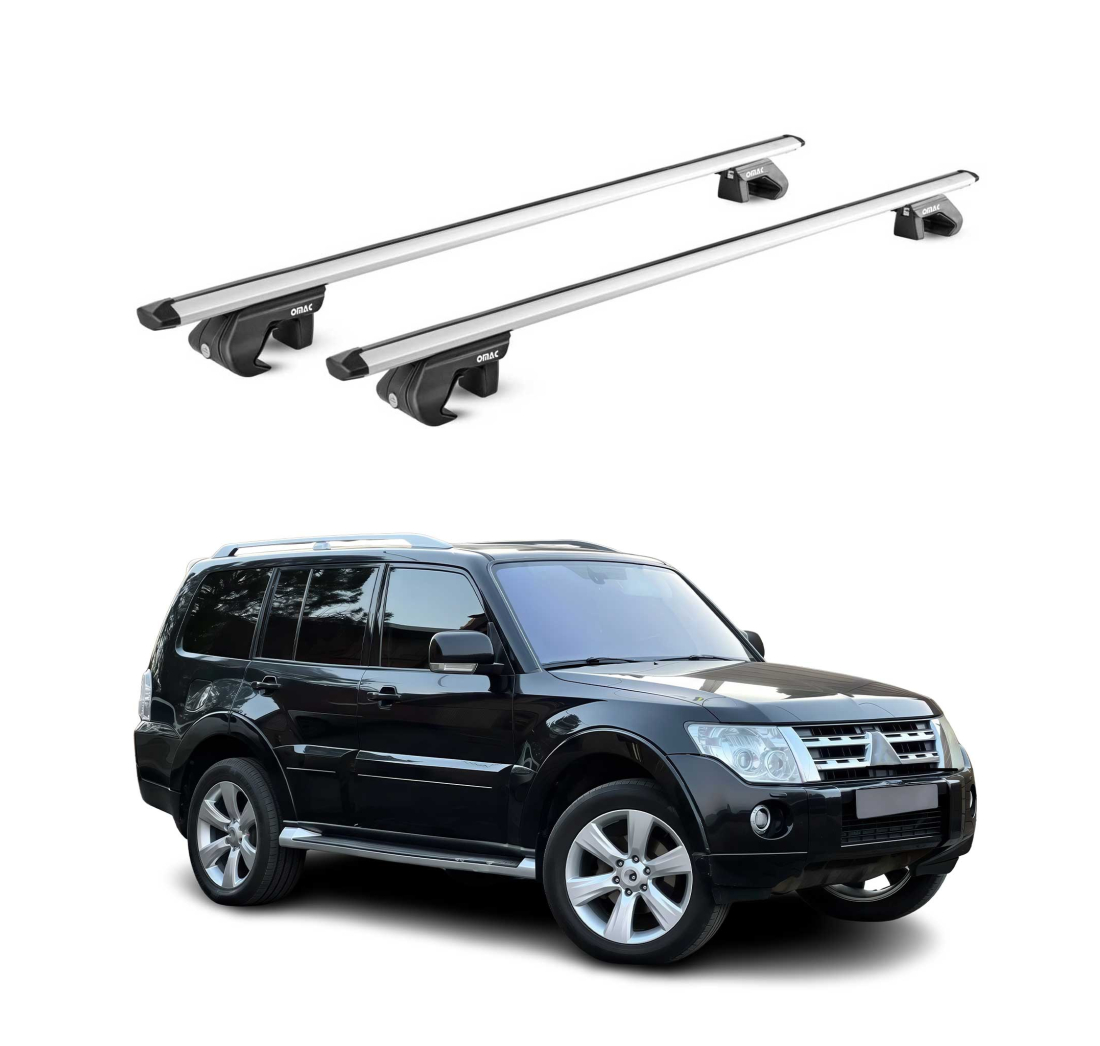 Krovni nosači MITSUBISHI PAJERO (V80) 2006-2024 | aluminij | Molydon