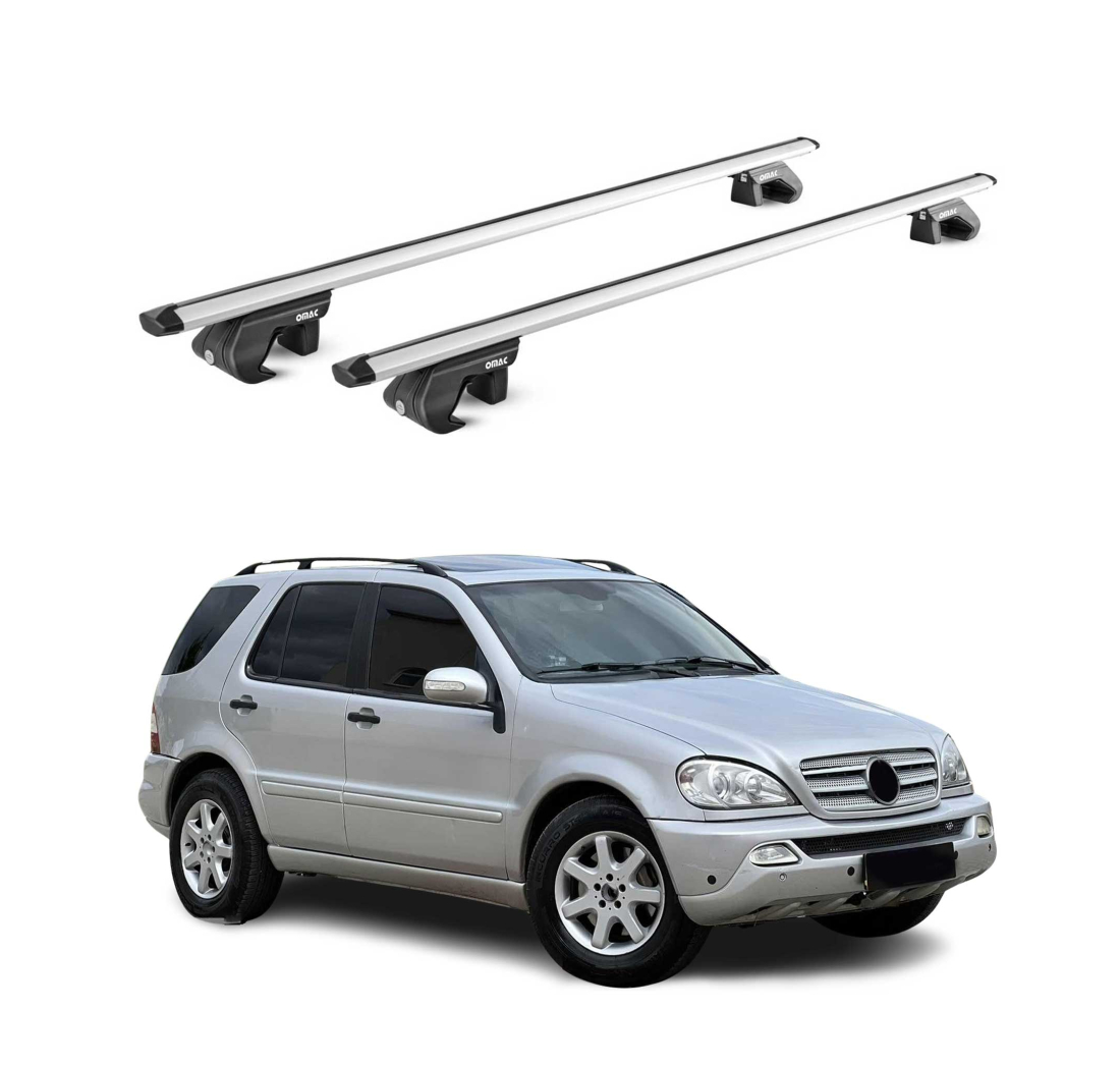 Krovni nosači MERCEDES ML (W163) 1997-2005 | aluminij | Molydon