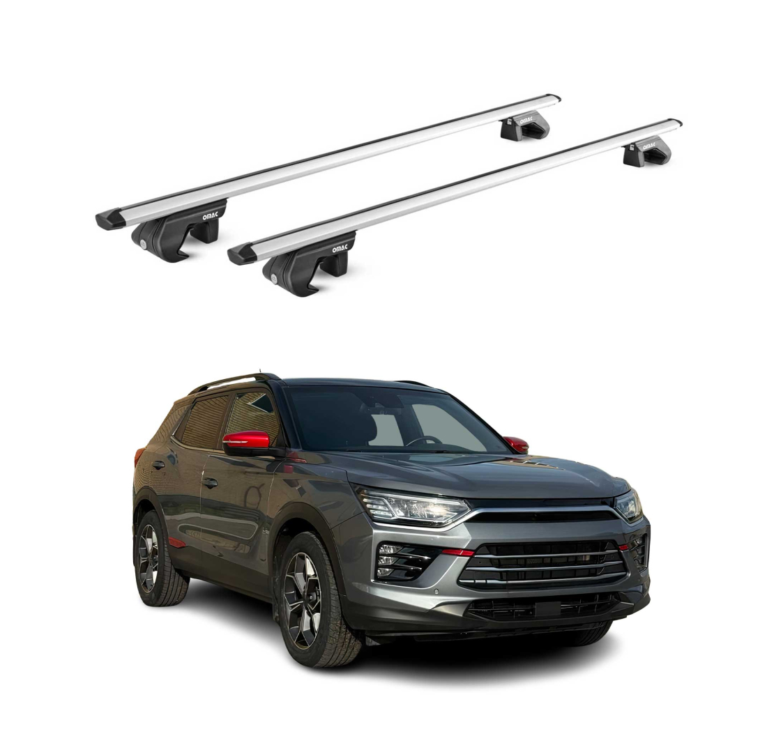 Krovni nosači SSANGYONG KORANDO 2019-2024 | aluminij | Molydon