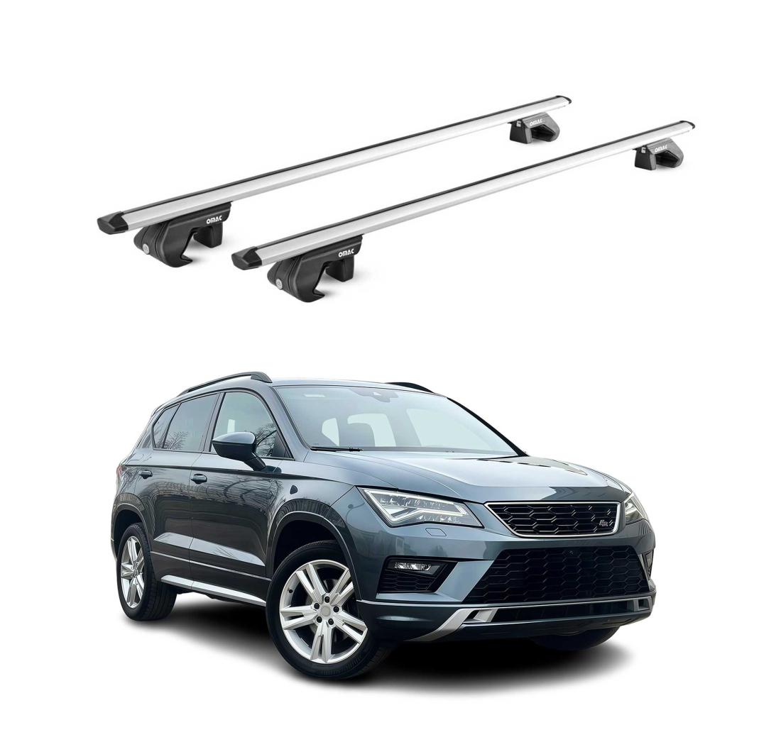 Krovni nosači SEAT ATECA (KH) 2016-2024 | aluminij | Molydon
