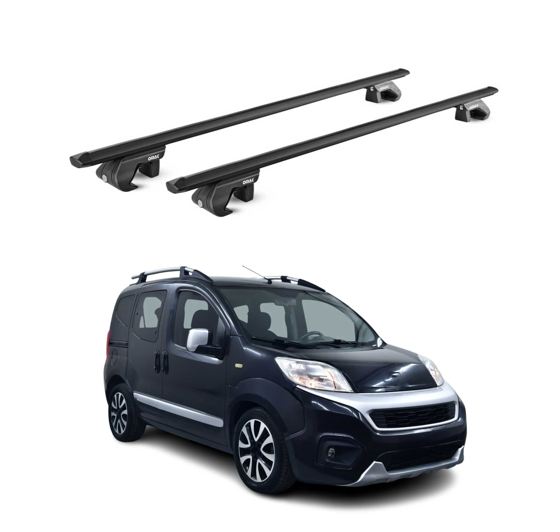 Krovni nosači FIAT FIORINO (RAILING PICCOLI) 2008-2020 | aluminij | Molydon