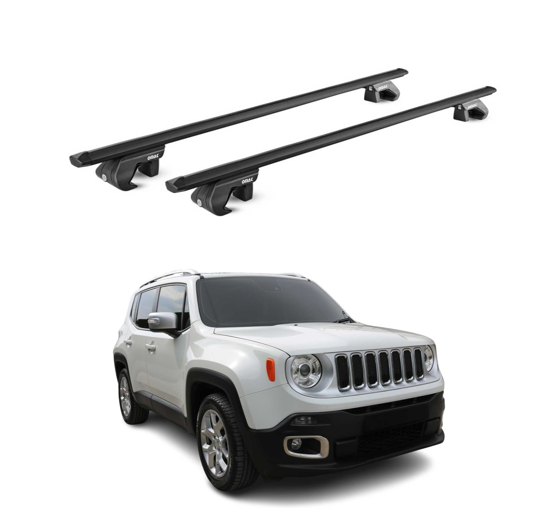 Krovni nosači JEEP RENEGADE (BU) 2014-2024 | aluminij | Molydon