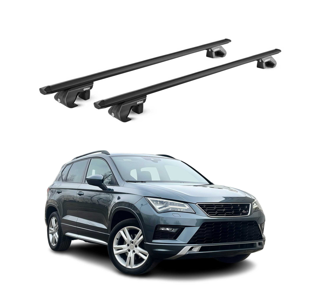 Krovni nosači SEAT ATECA (KH) 2016-2024 | aluminij | Molydon