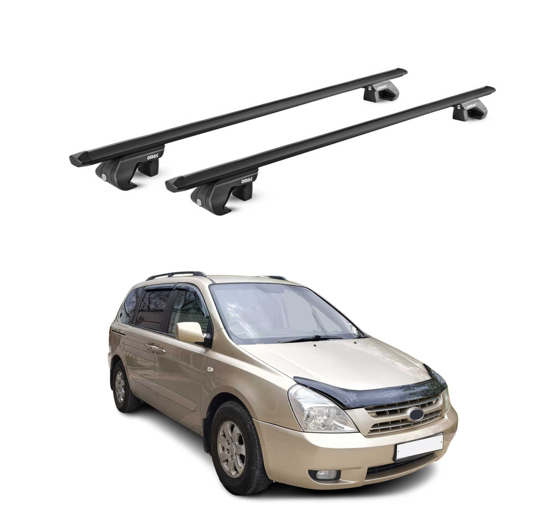 Krovni nosači KIA GRAND CARNIVAL (VQ) 2006-2014 | aluminij | Molydon