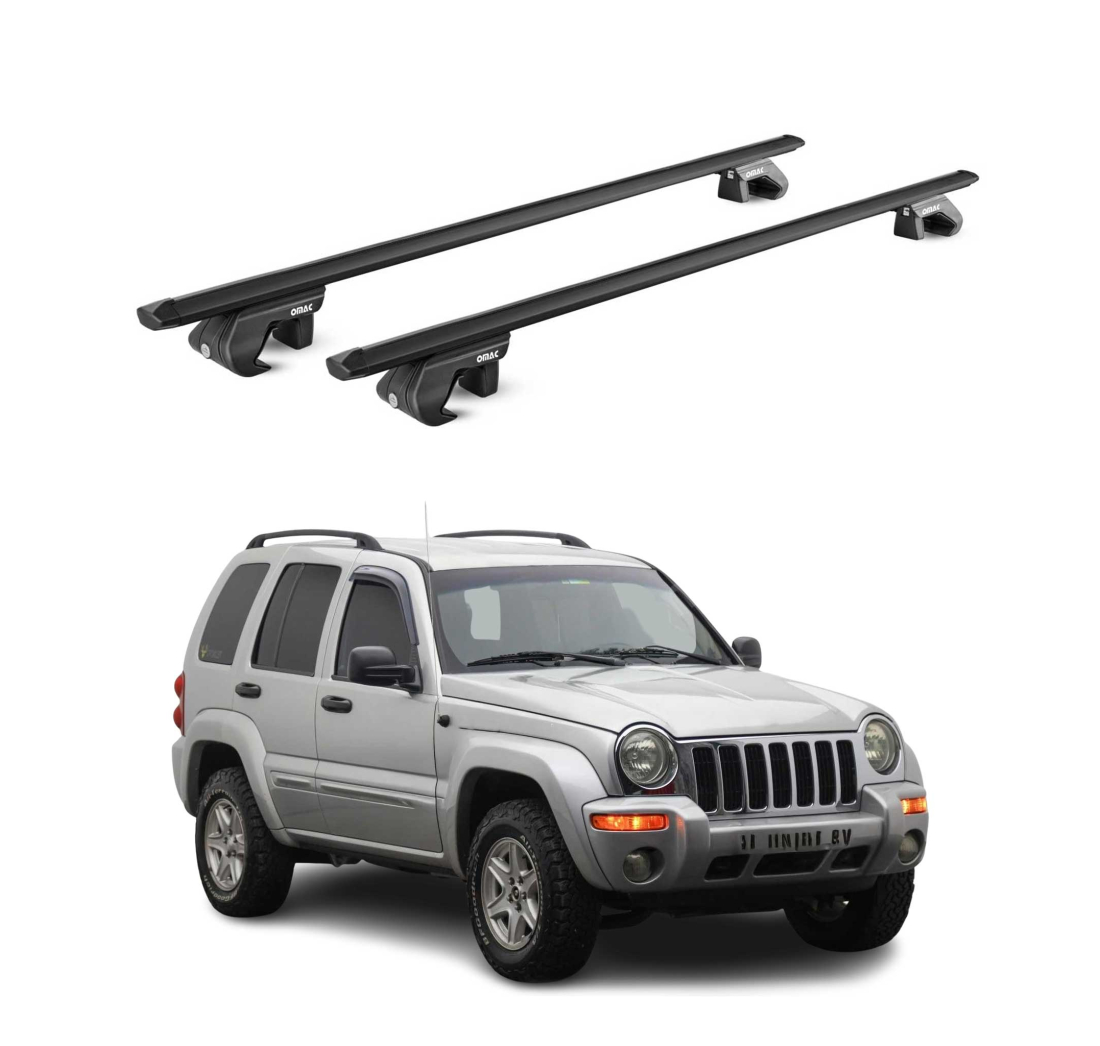 Krovni nosači JEEP CHEROKEE (KJ) 2001-2008 | aluminij | Molydon