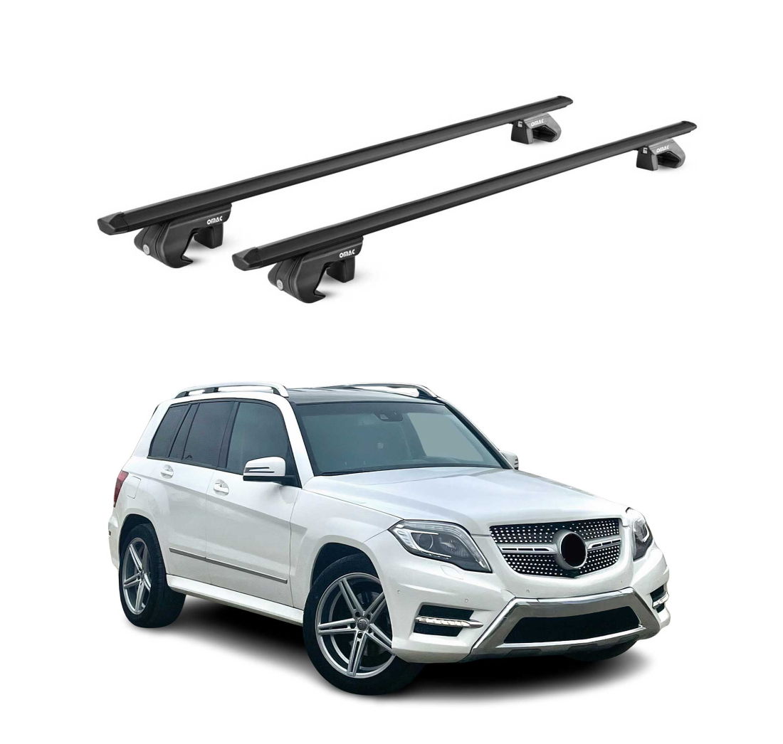 Krovni nosači MERCEDES GLK (X204) 2008-2015 | aluminij | Molydon