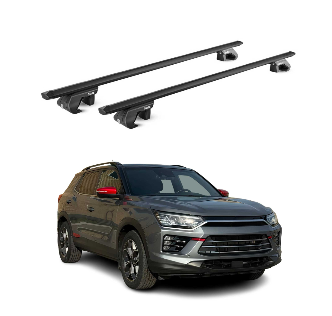 Krovni nosači SSANGYONG KORANDO 2019-2024 | aluminij | Molydon