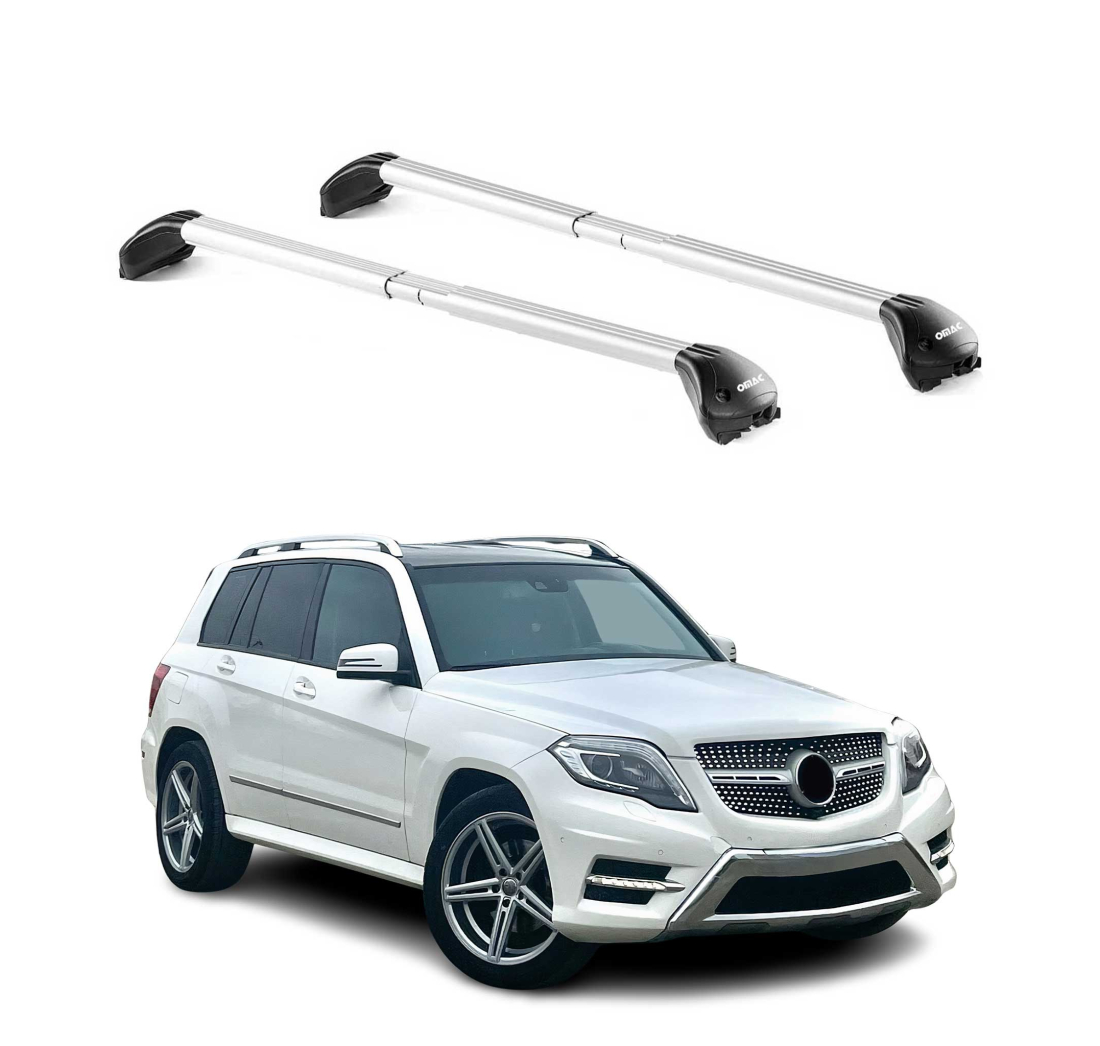 Krovni nosači MERCEDES GLK (X204) 2008-2015 | aluminij | Molydon