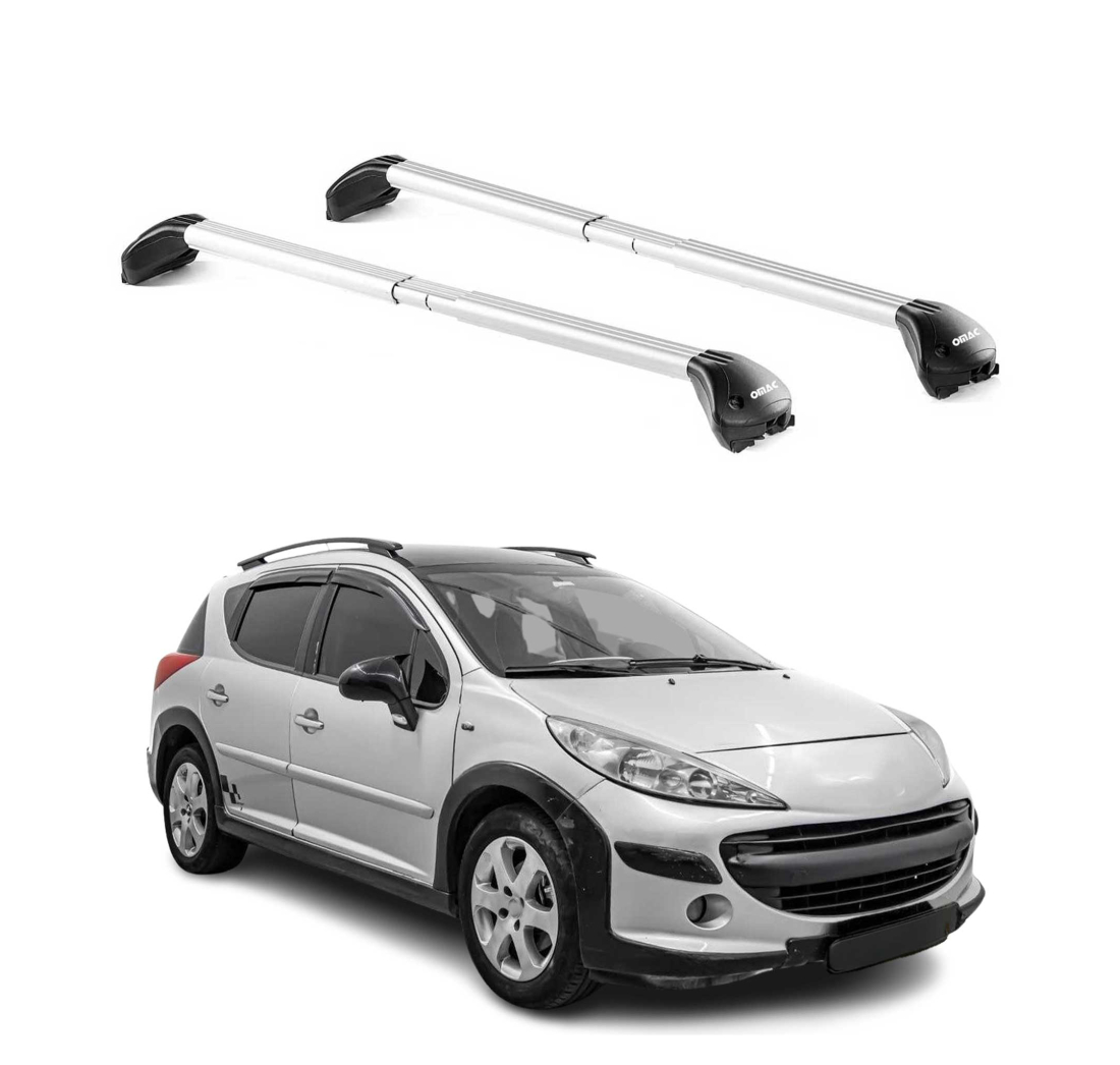 Krovni nosači PEUGEOT 207 SW 2007-2013 | aluminij | Molydon