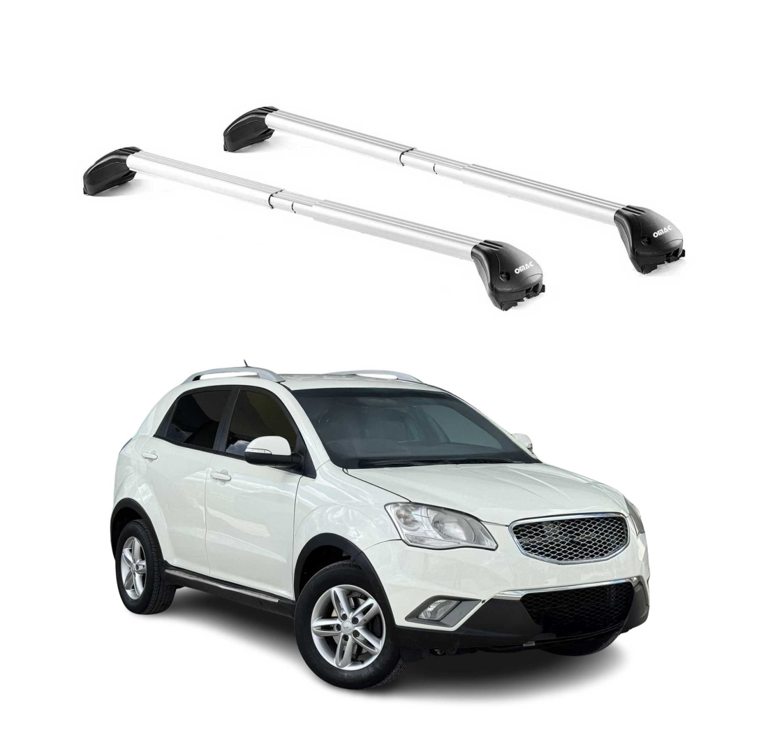 Krovni nosači SSANGYONG KORANDO 2010-2014 | aluminij | Molydon