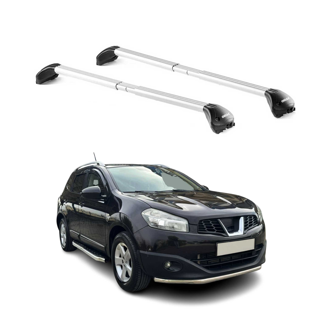 Krovni nosači NISSAN QASHQAI (J10) 2007-2014 | aluminij | Molydon