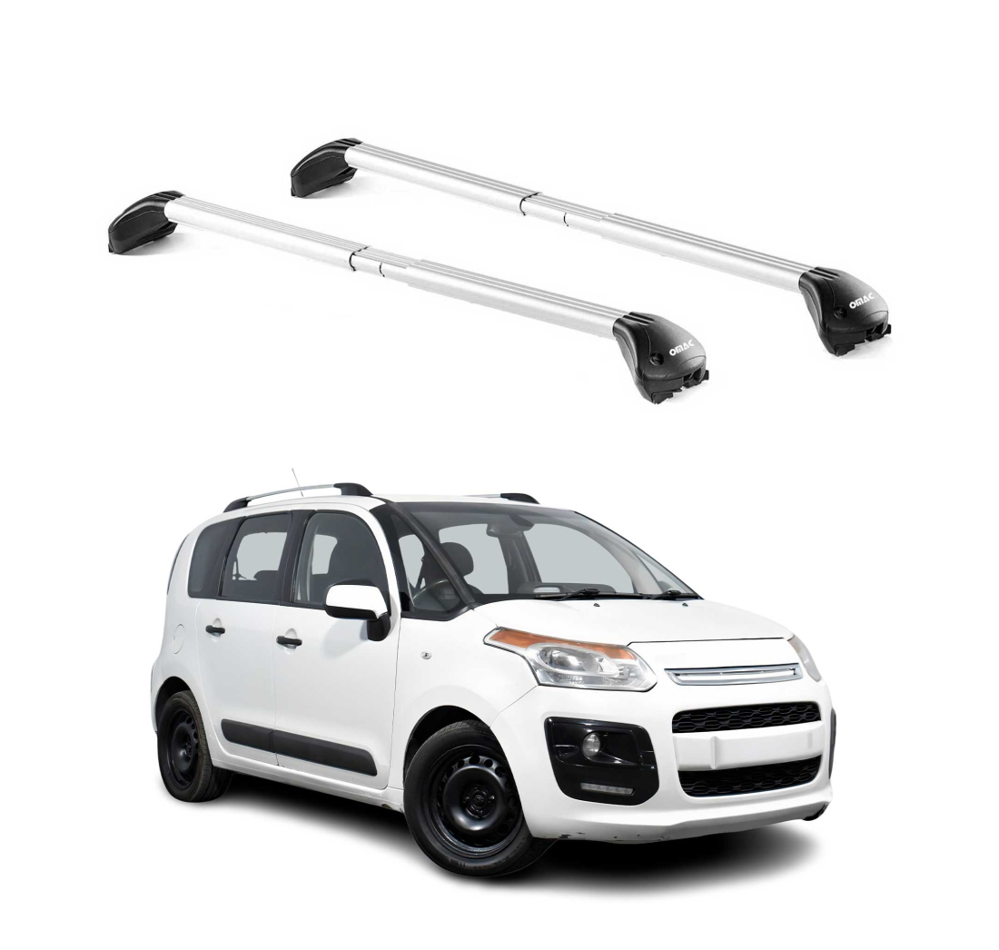 Krovni nosači CITROEN C3 PICASSO 2009-2017 | aluminij | Molydon