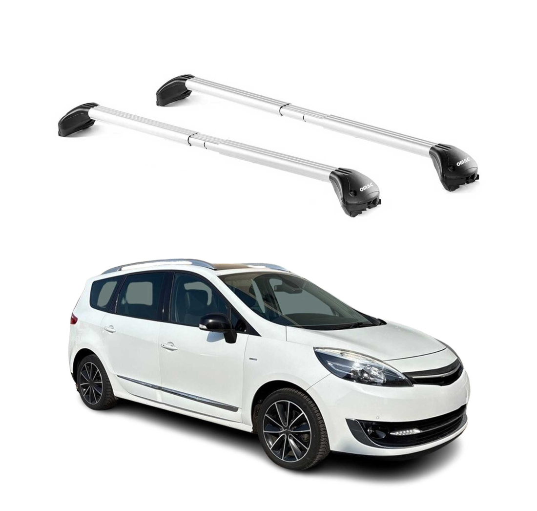 Krovni nosači RENAULT SCENIC III 2009-2016 | aluminij | Molydon