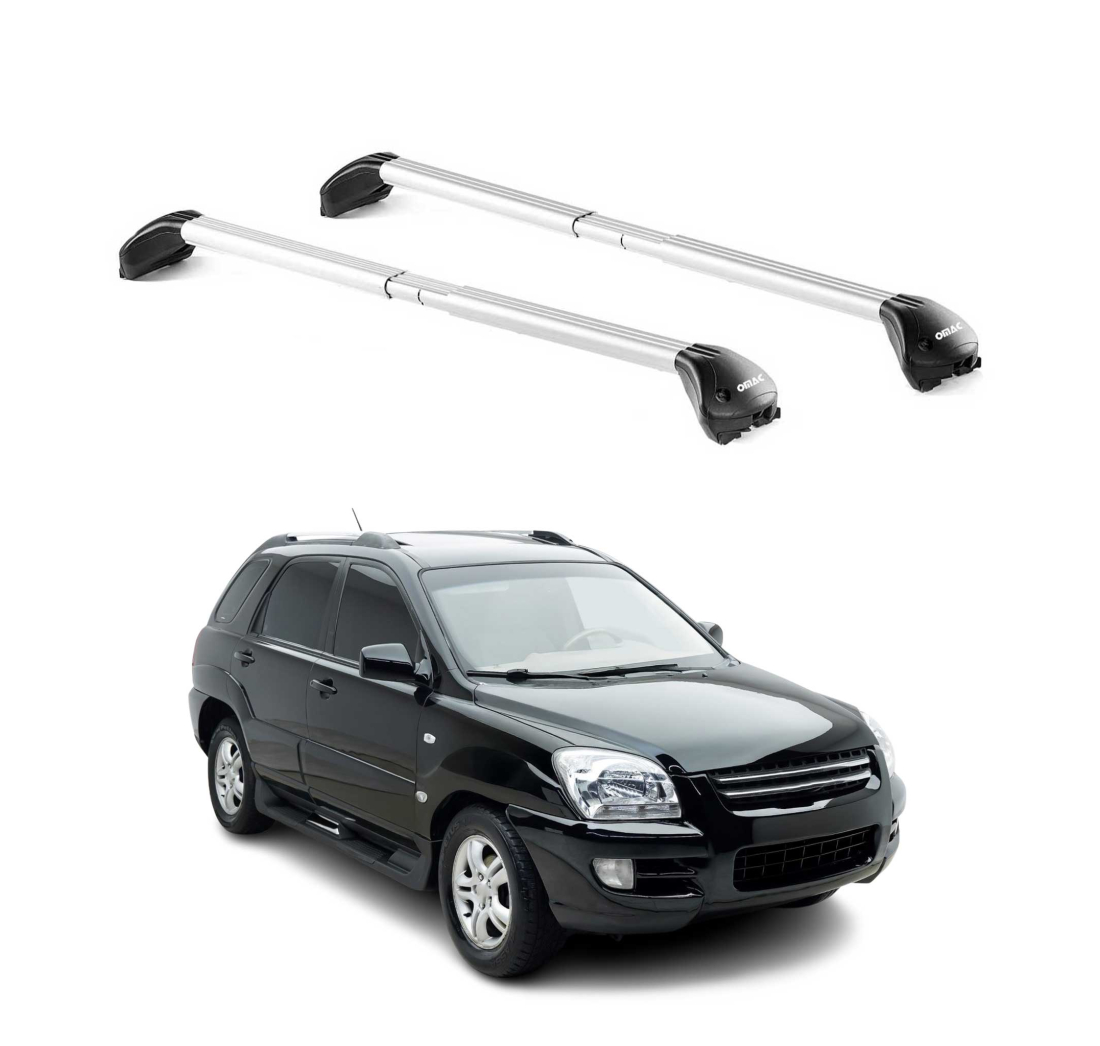 Krovni nosači KIA SPORTAGE (JE) 2004-2010 | aluminij | Molydon