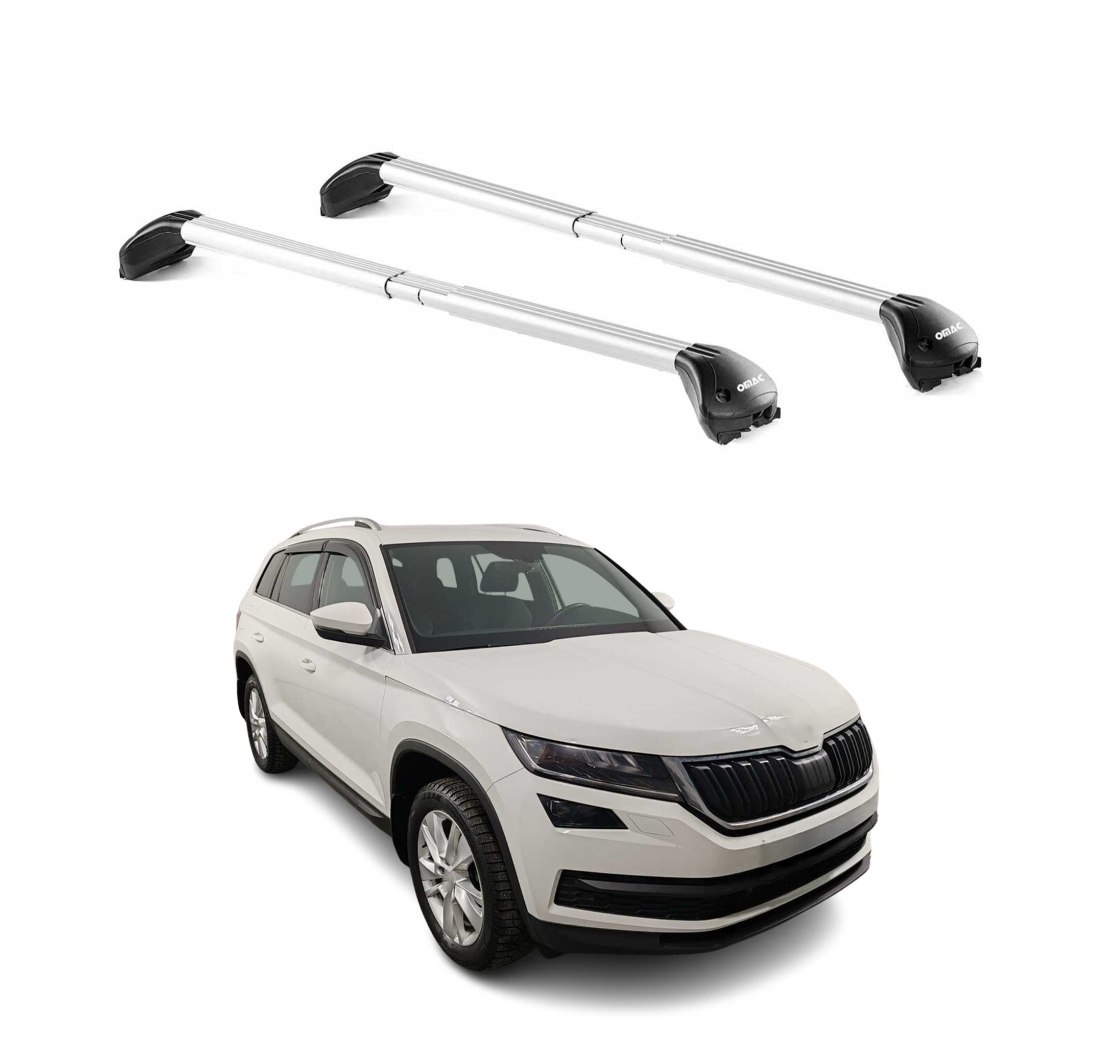 Krovni nosači SKODA KODIAQ (NS7) 2017-2024 | aluminij | Molydon