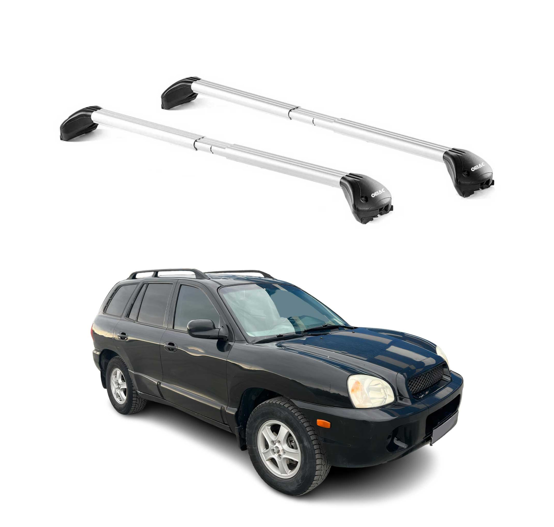 Krovni nosači HYUNDAI SANTA FE (SM) 2000-2005 | aluminij | Molydon
