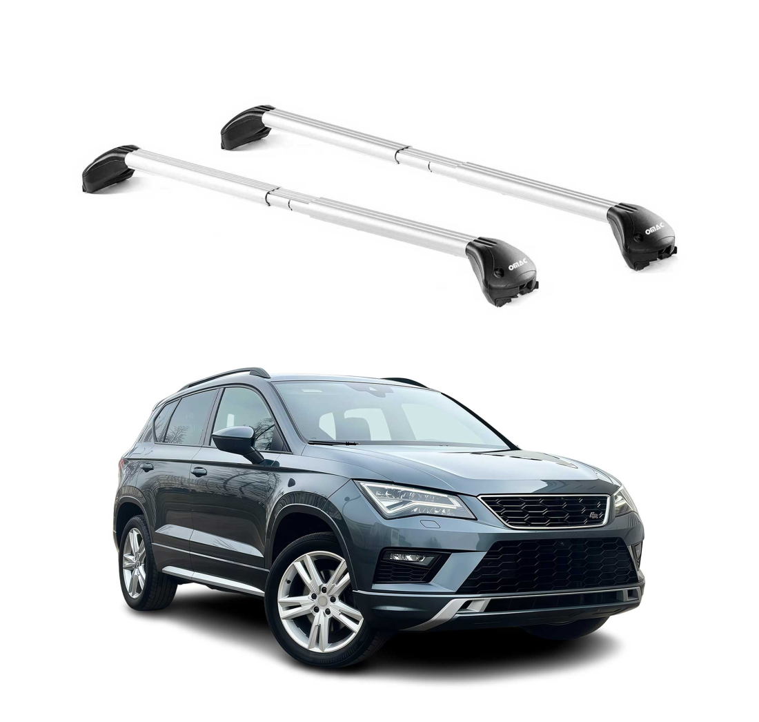 Krovni nosači SEAT ATECA (KH) 2016-2024 | aluminij | Molydon