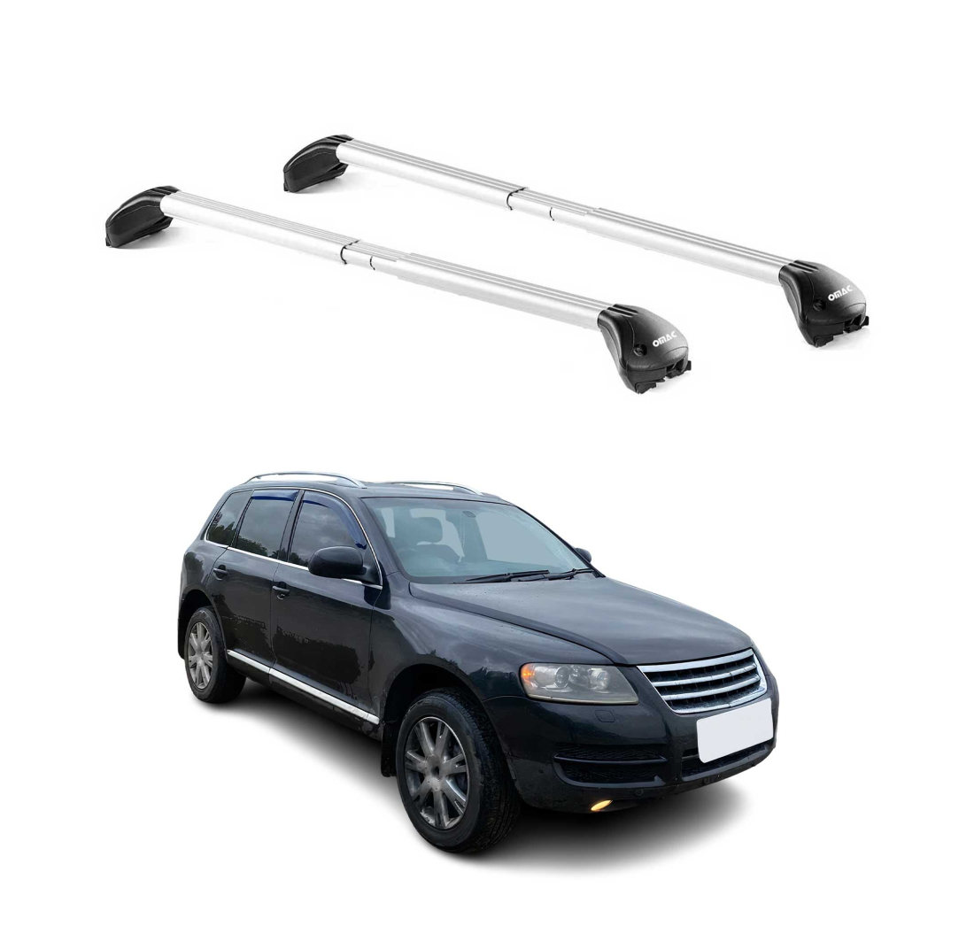 Krovni nosači VOLKSWAGEN TOUAREG (7L) 2002-2010 | aluminij | Molydon