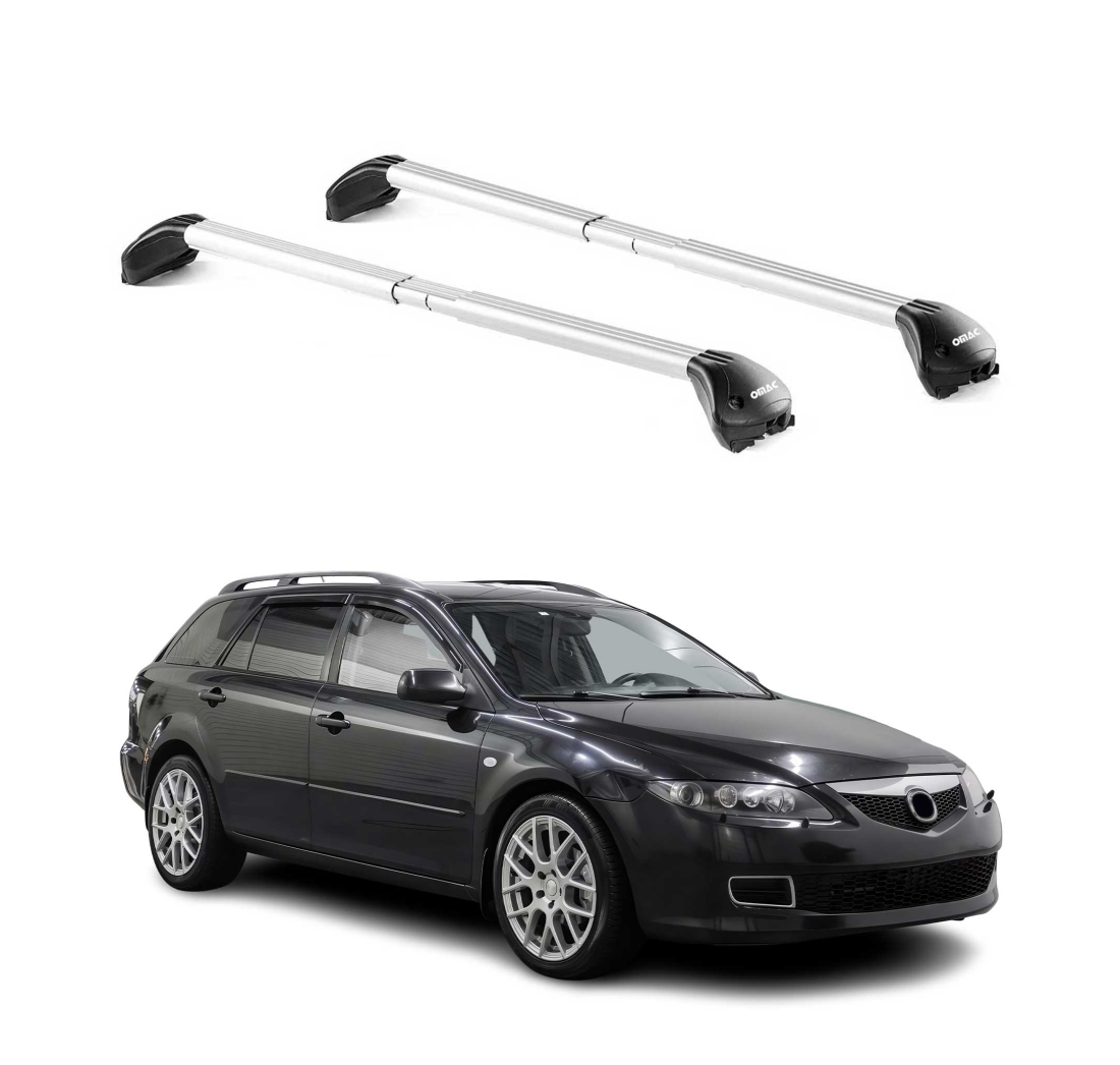 Krovni nosači MAZDA 6 SW 2002- | aluminij | Molydon