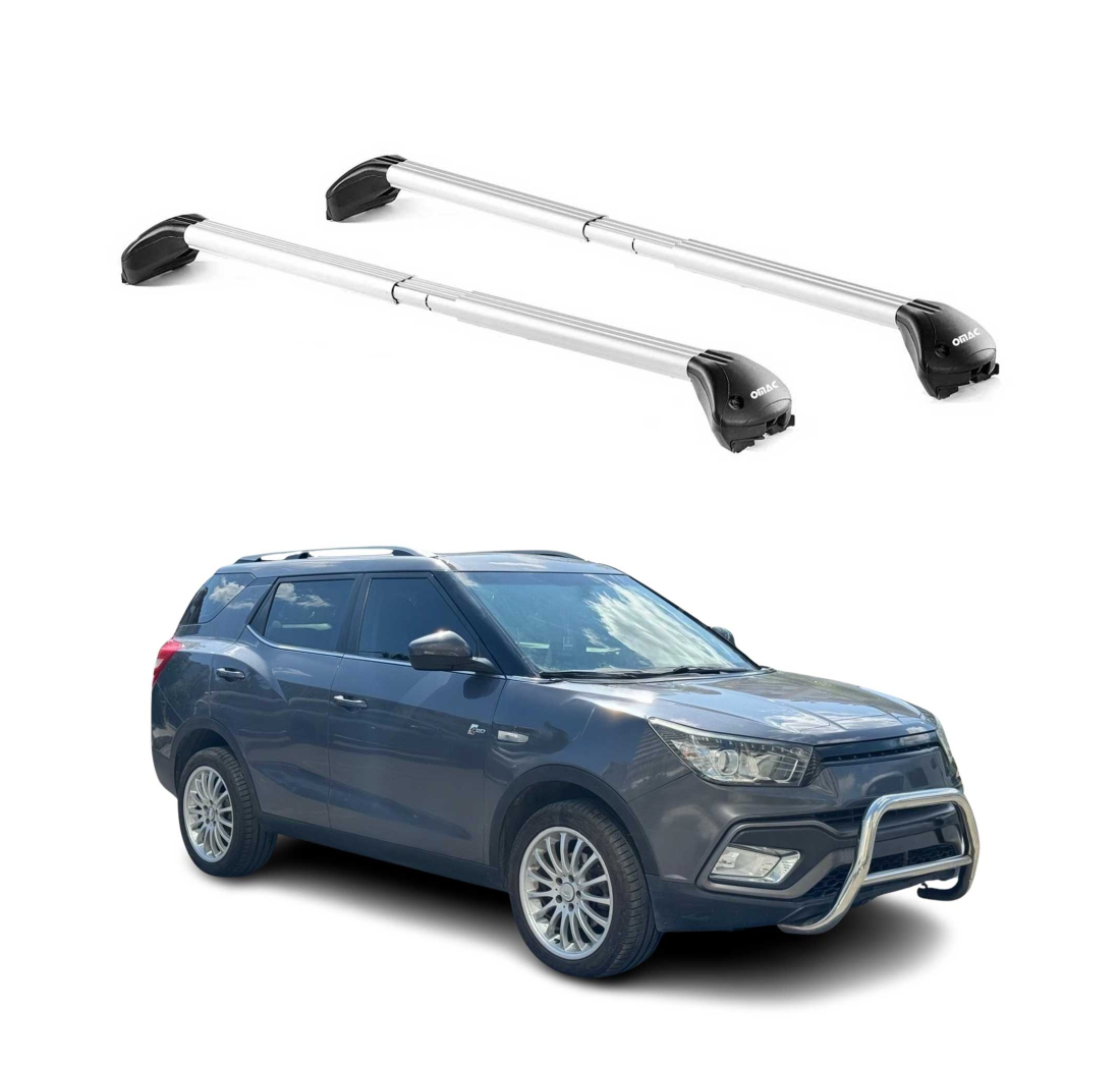 Krovni nosači SSANGYONG XLV 2016-2024 | aluminij | Molydon