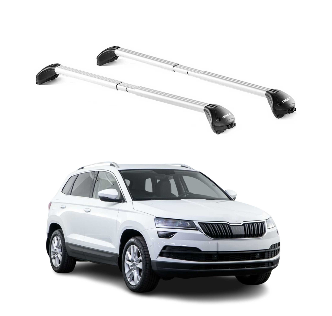 Krovni nosači SKODA KAROQ (NU7) 2018-2024 | aluminij | Molydon