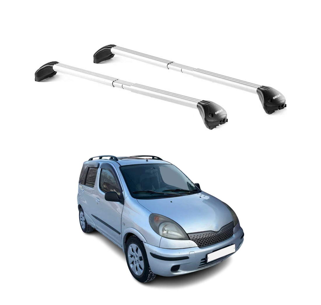 Krovni nosači TOYOTA YARIS VERSO (XP20) 1999-2005 | aluminij | Molydon