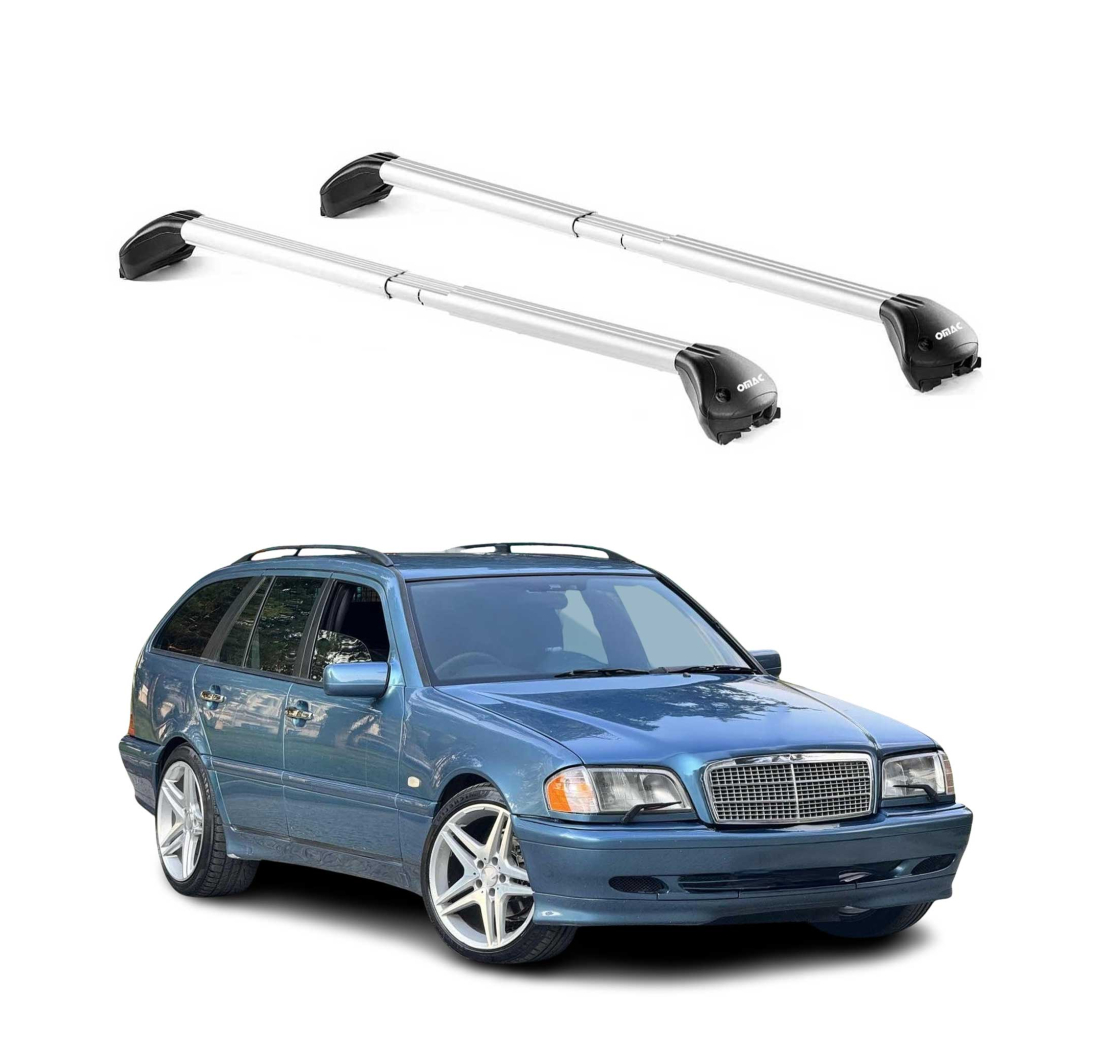 Krovni nosači MERCEDES CLASSE C SW S202 S203 S204 1993-2014 | aluminij | Molydon
