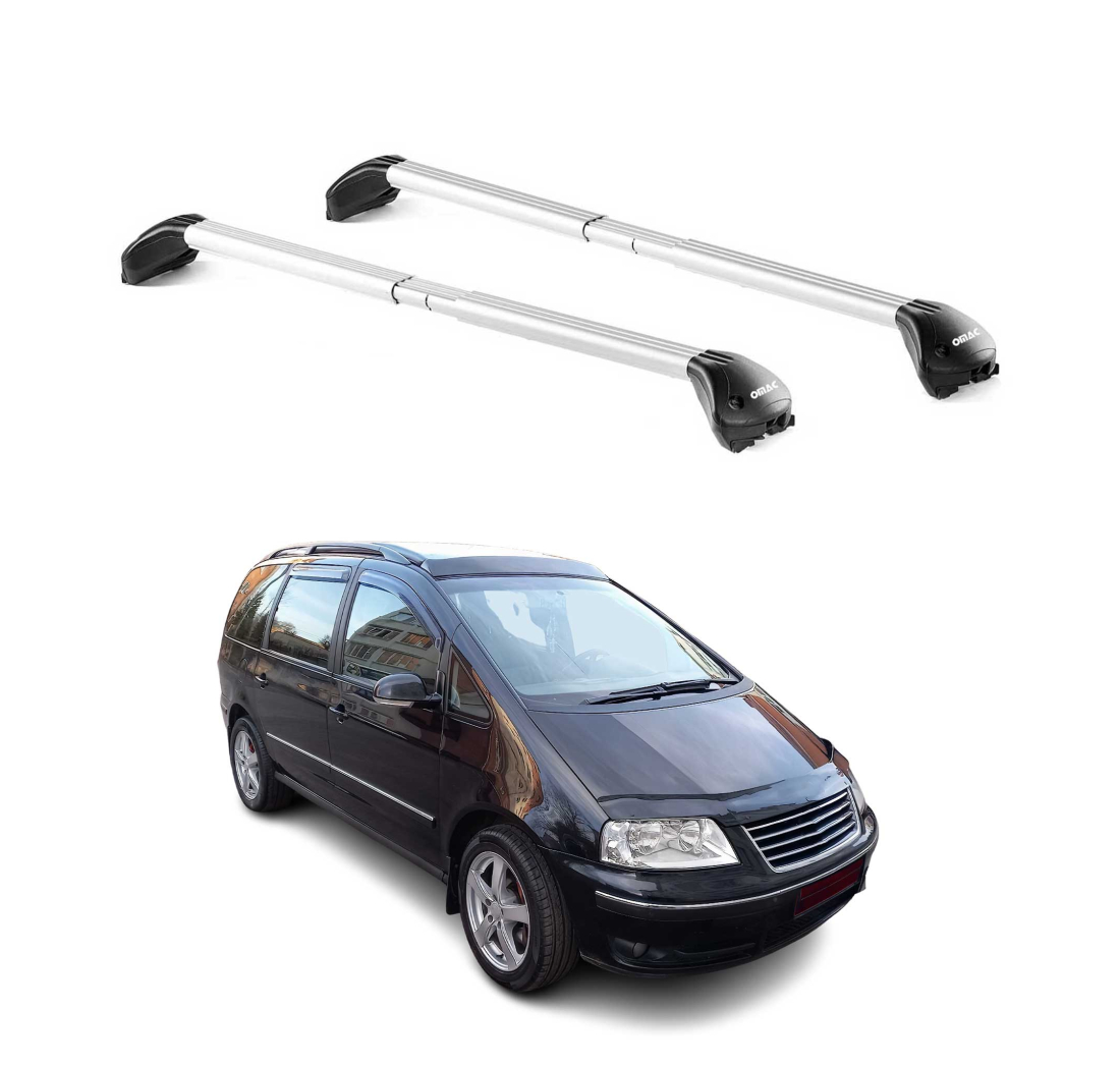 Krovni nosači VOLKSWAGEN SHARAN (7M) 1995-2010 | aluminij | Molydon